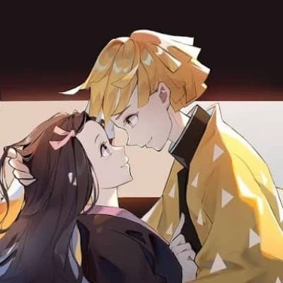 Zenitsu Agatsuma and Nezuko chan thumbnail