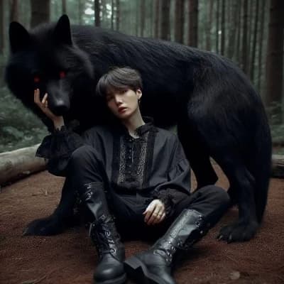 Min Yoongi Black Wolf Hybrid thumbnail