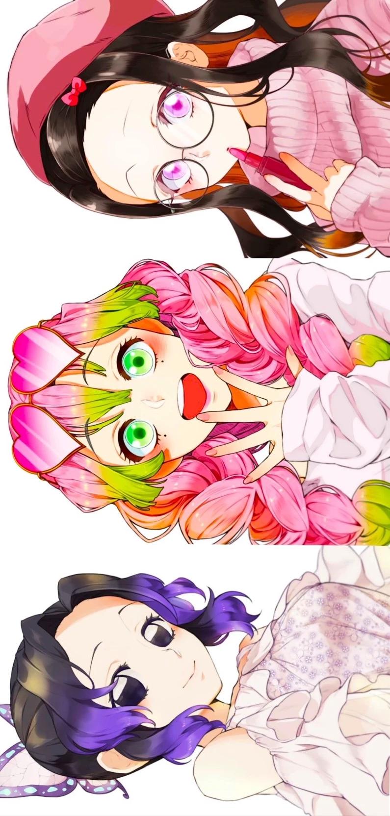 Mitsuri,nezuko y Shinobu thumbnail