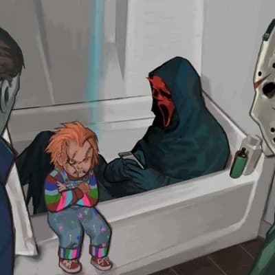 ghostface,Michael y jason ♡ thumbnail
