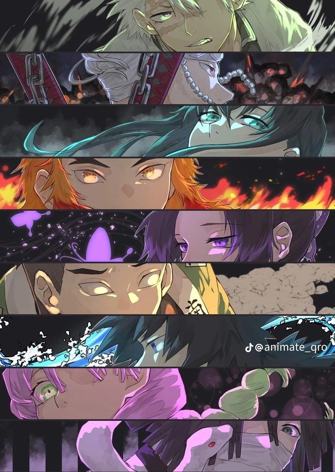 The Hashiras of Demon Slayer MODERN AU thumbnail