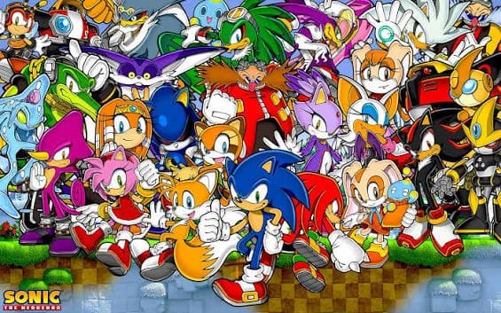 Comic book: Sonic and his team 15 years later thumbnail