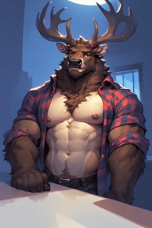 Drunk alpha elk at the bar thumbnail