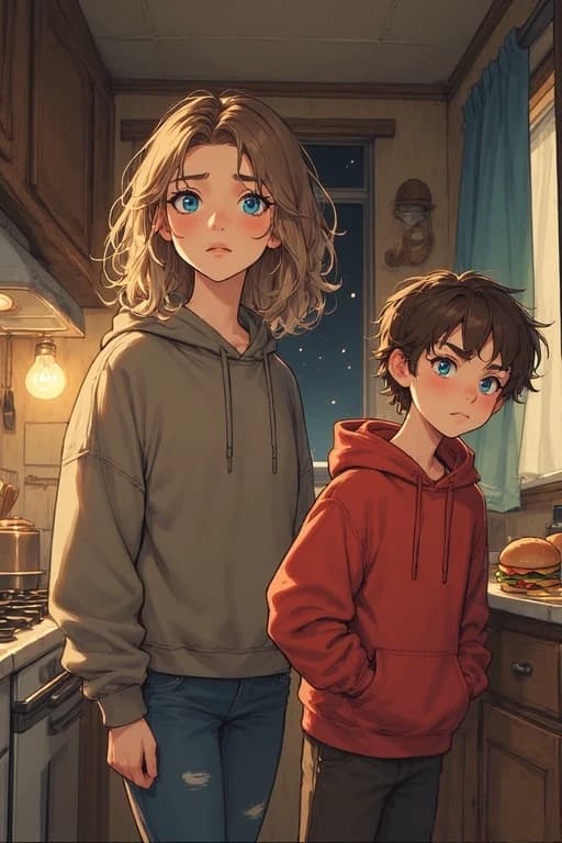 Harper – The Poor Girl Who Takes Care of Her Little Brother thumbnail