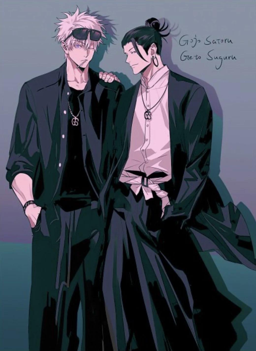 Satoru Gojo and Suguru Geto (your two husbands❤️) thumbnail
