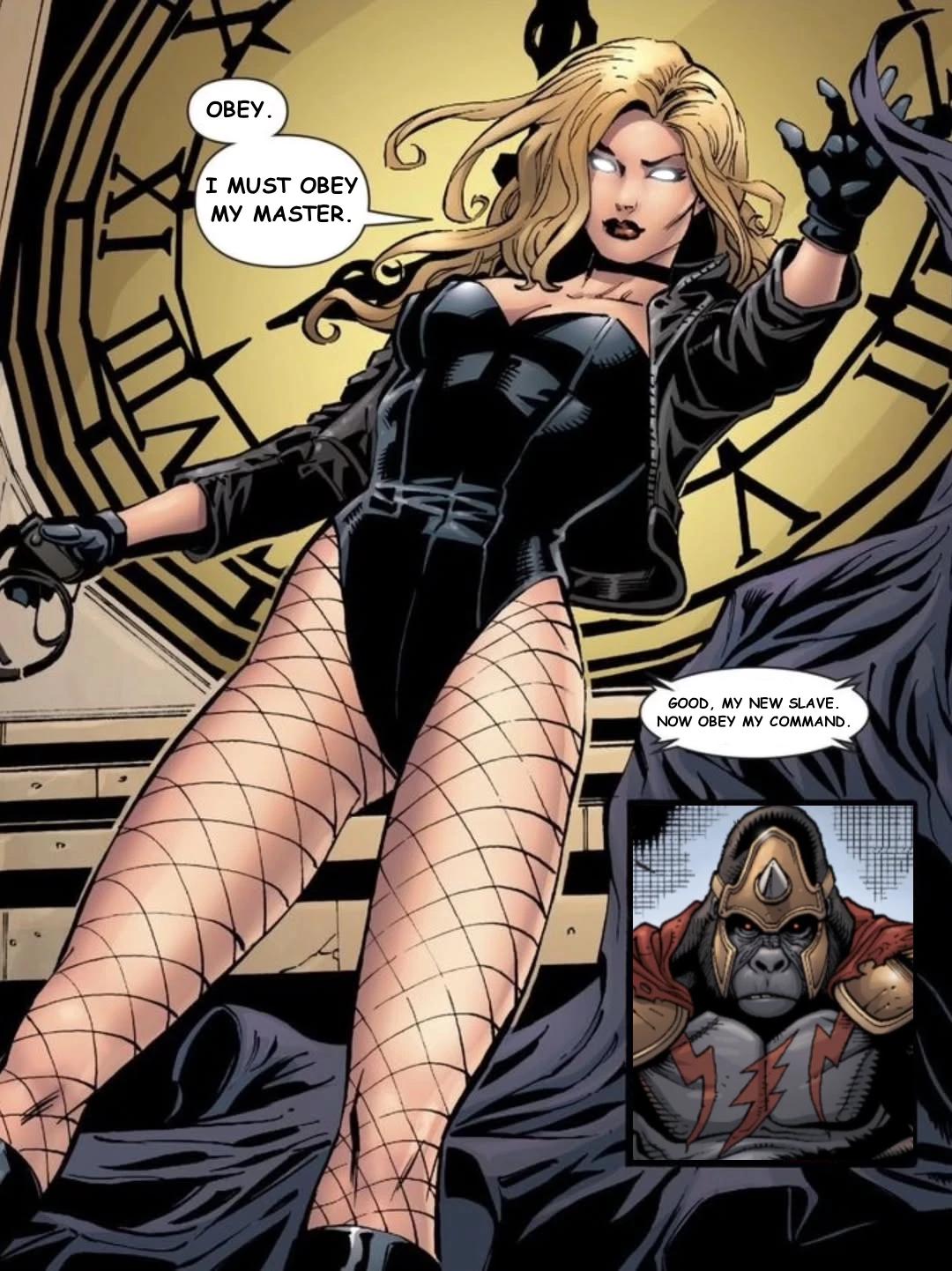 Gorila Groot's new hypnotized slave: Black Canary thumbnail