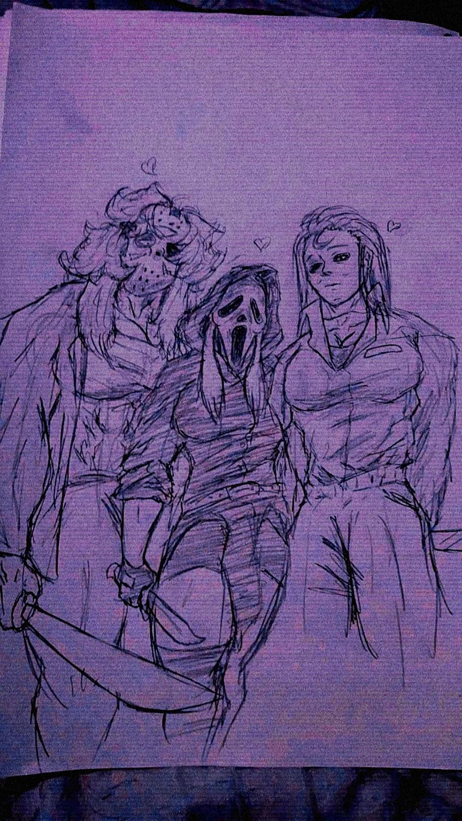 Jason, Michael and Ghostface. Fem thumbnail
