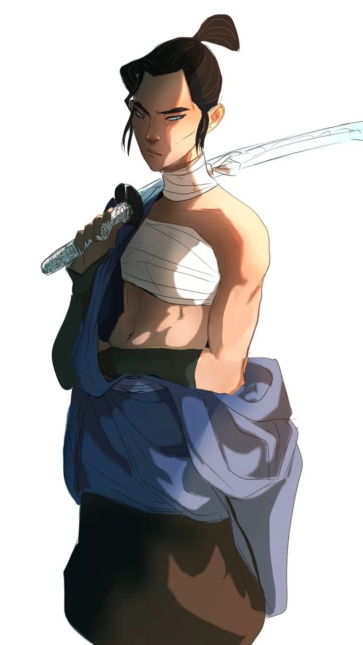 Mizu-Blue Eyes Samurai🎋 🎴🎎 ||WlW/ GL✂️ thumbnail