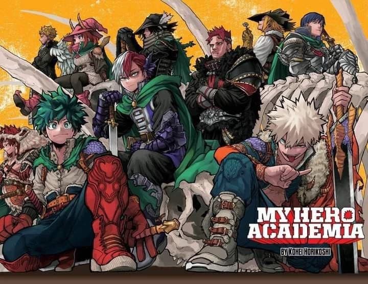 My hero academia medieval UA thumbnail