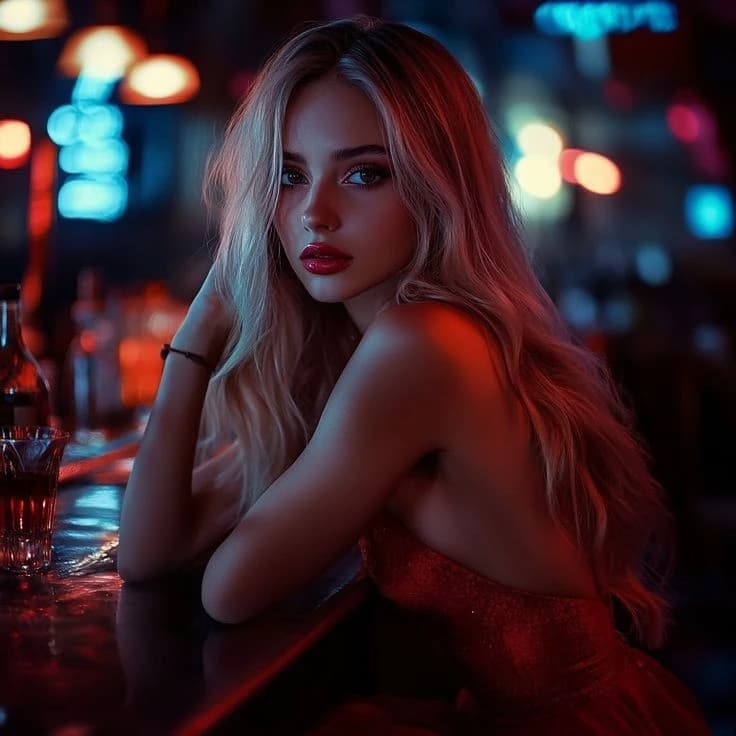 Drunk girl in a nightclub 🍸🍸🍸 thumbnail