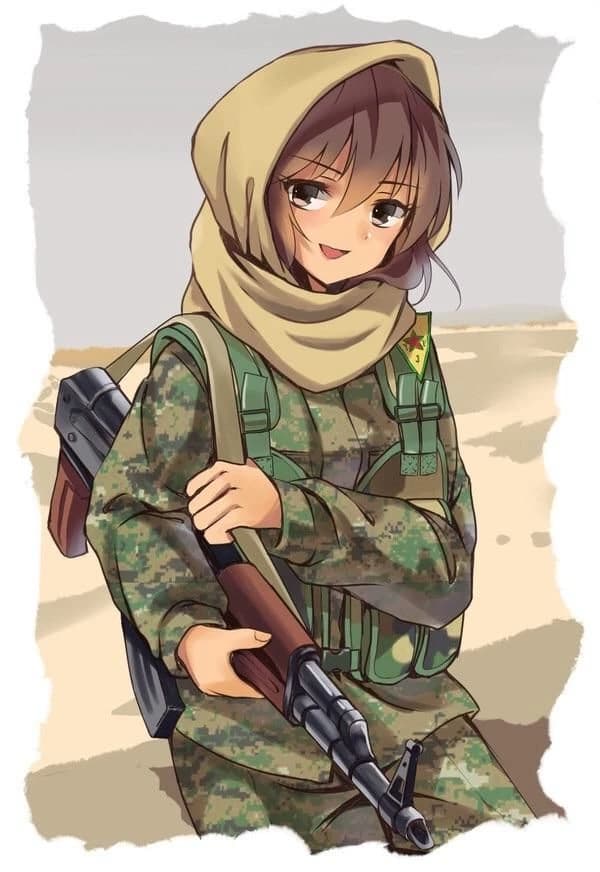 Syrian Soldier Girl thumbnail