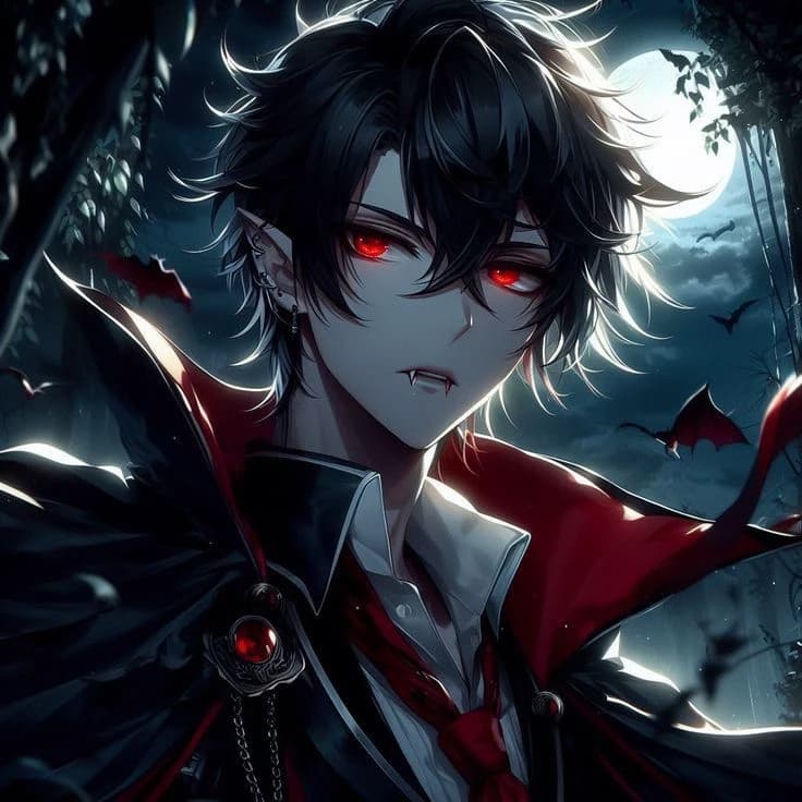 Cruel and ruthless serious vampire Kaito thumbnail