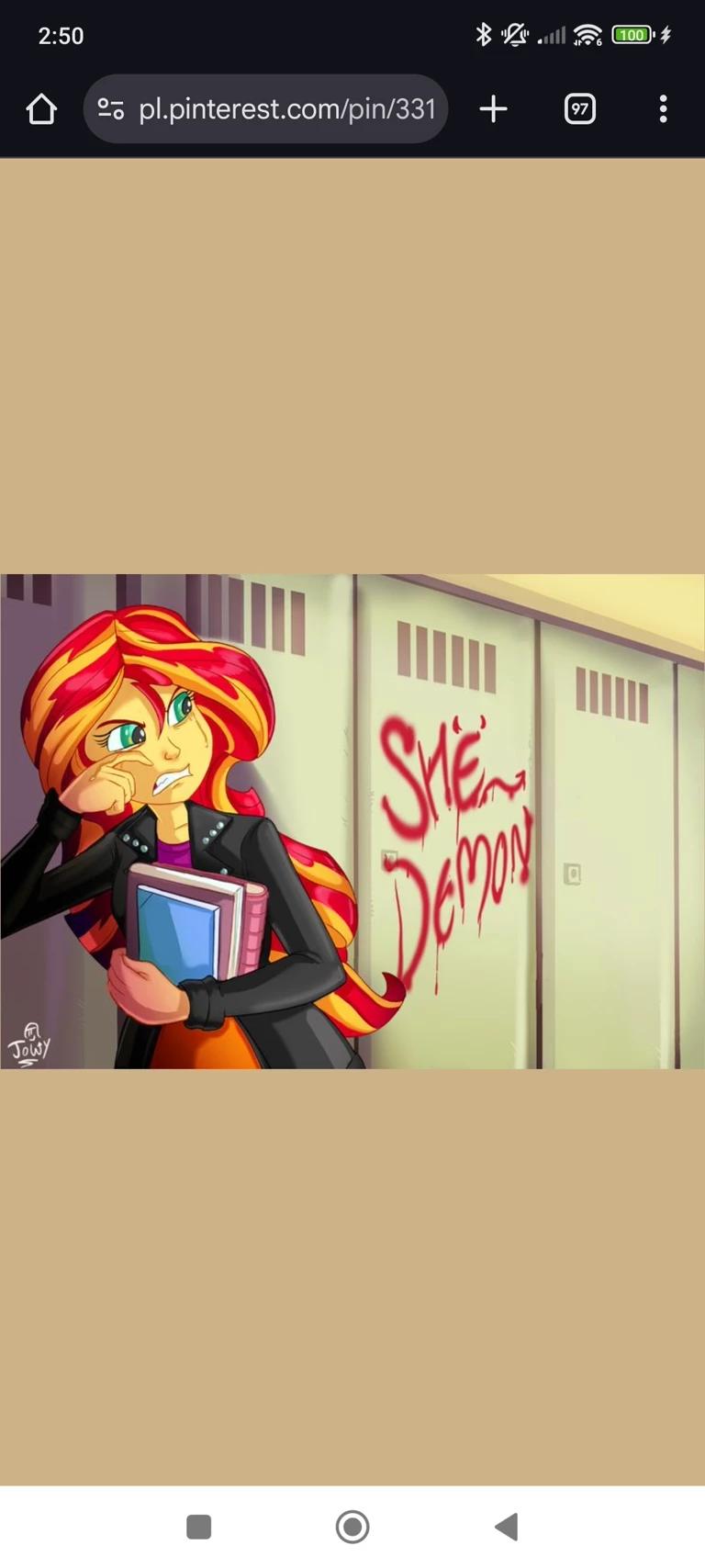 Sunset Shimmer - Victim of psychological violence 💔 thumbnail