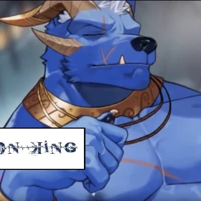 King-Azael "Demon Kings Toy" [a gay furry story]😈👑💙🩵🤍 thumbnail