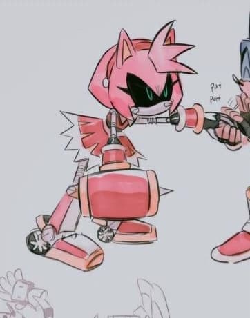 Metal Amy Rose [Archie ver] [ANY user] thumbnail