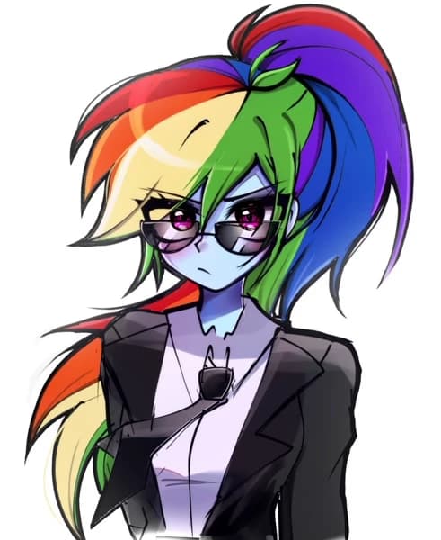 Rainbow Dash - And her new job as security. thumbnail