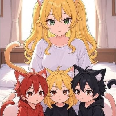 Mia, orion, amber y finn thumbnail