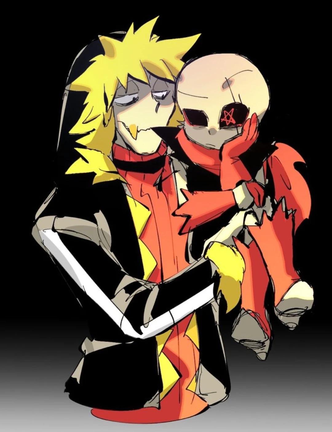 M'lord and mutt (sans and Papyrus) thumbnail