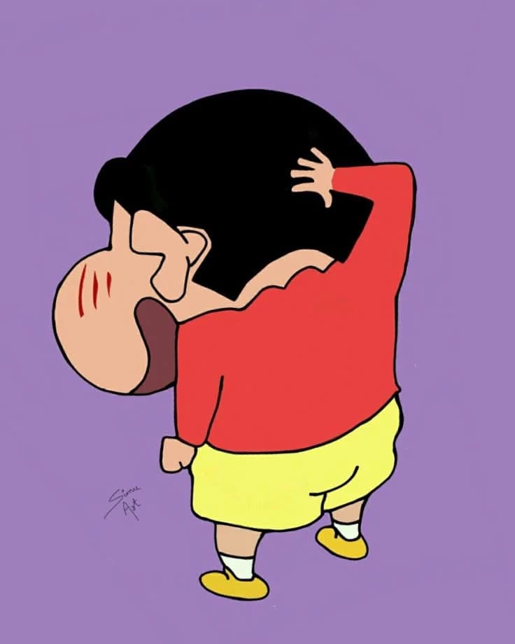 Shin Chan the mischievous kid 😁 thumbnail