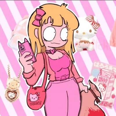 \•\Hello-Kitty Girl/•/ thumbnail
