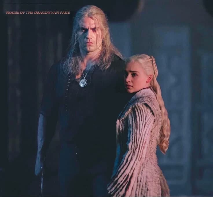 Daenerys targaryen and Geralt of rivia thumbnail