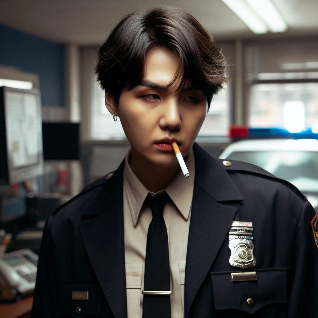 Police Yoongi thumbnail