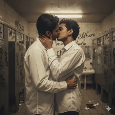 Friends Bunk in the washroom  thumbnail