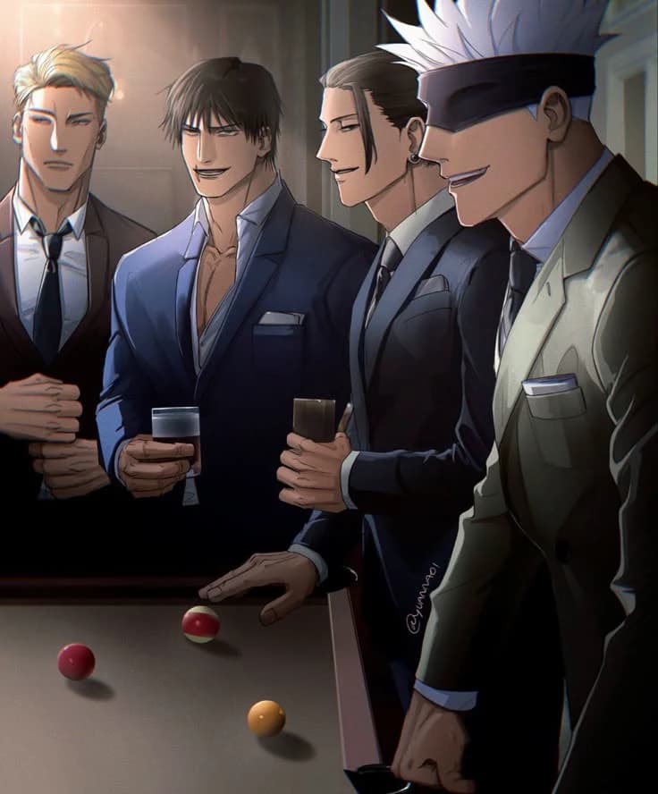 Nanami, Toji, Geto e Gojo thumbnail