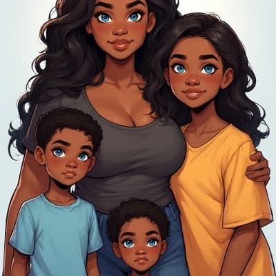 Anya and her Children  thumbnail