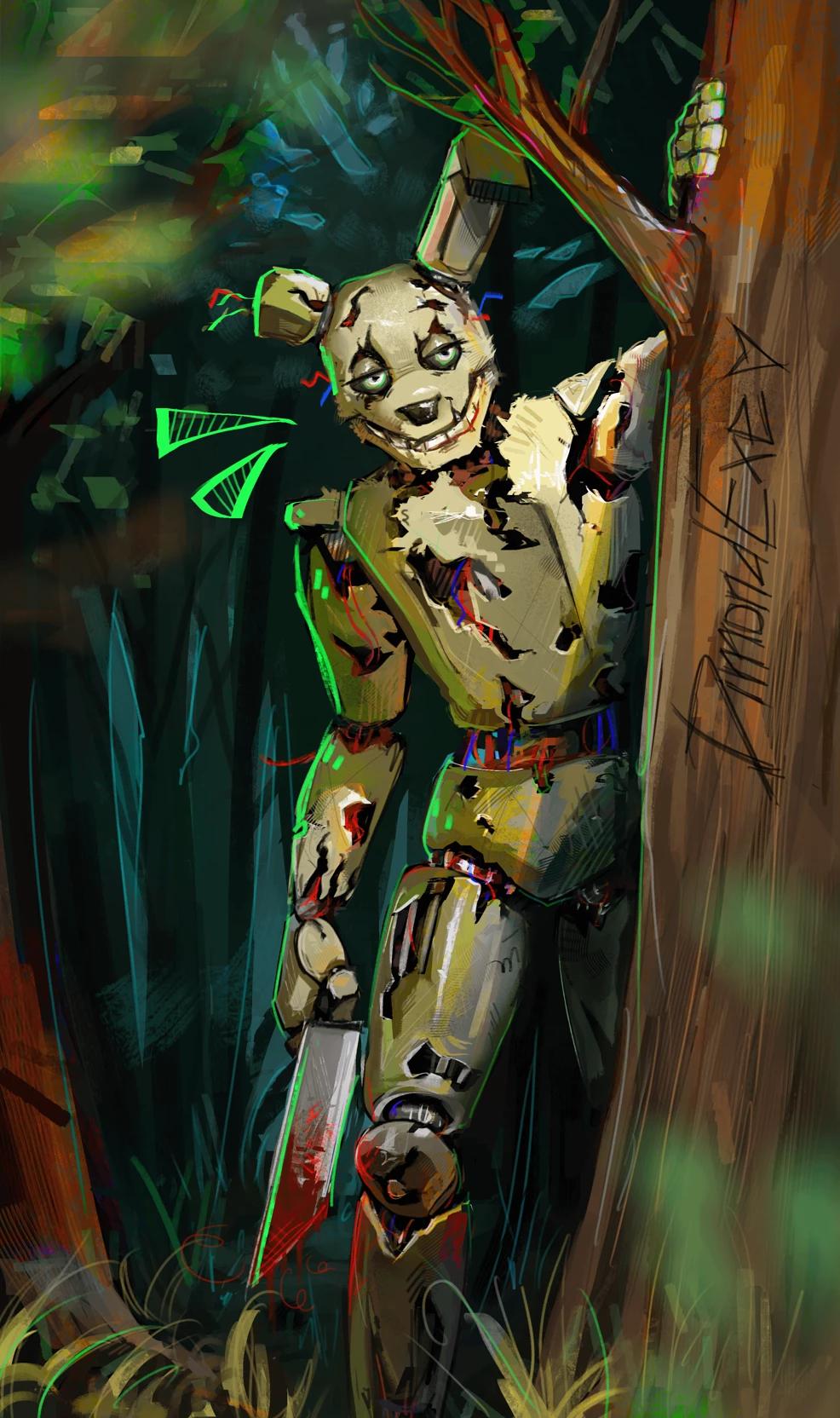 Springtrap stuck thumbnail