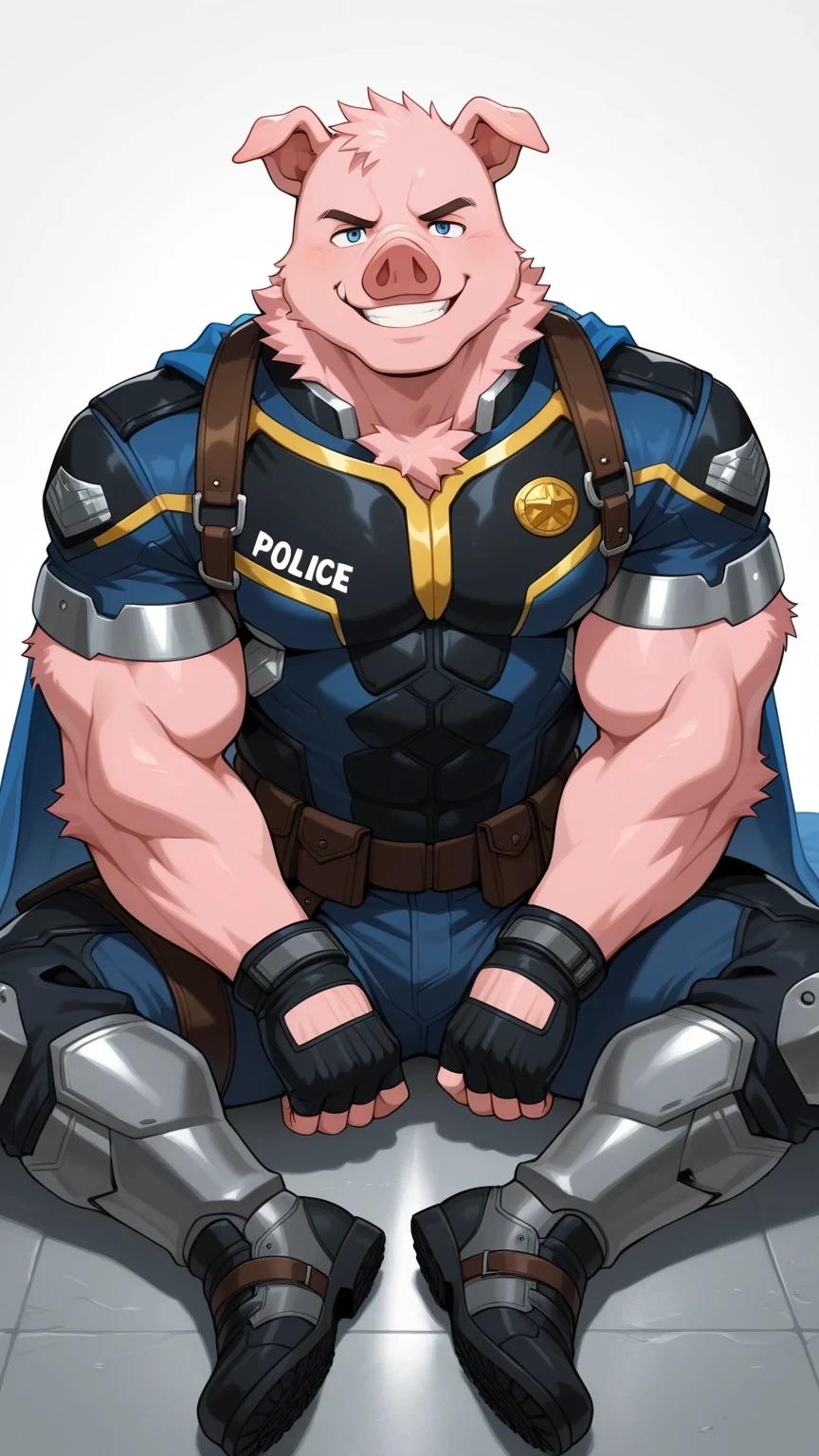 Porker police super hero takemoto arashi thumbnail