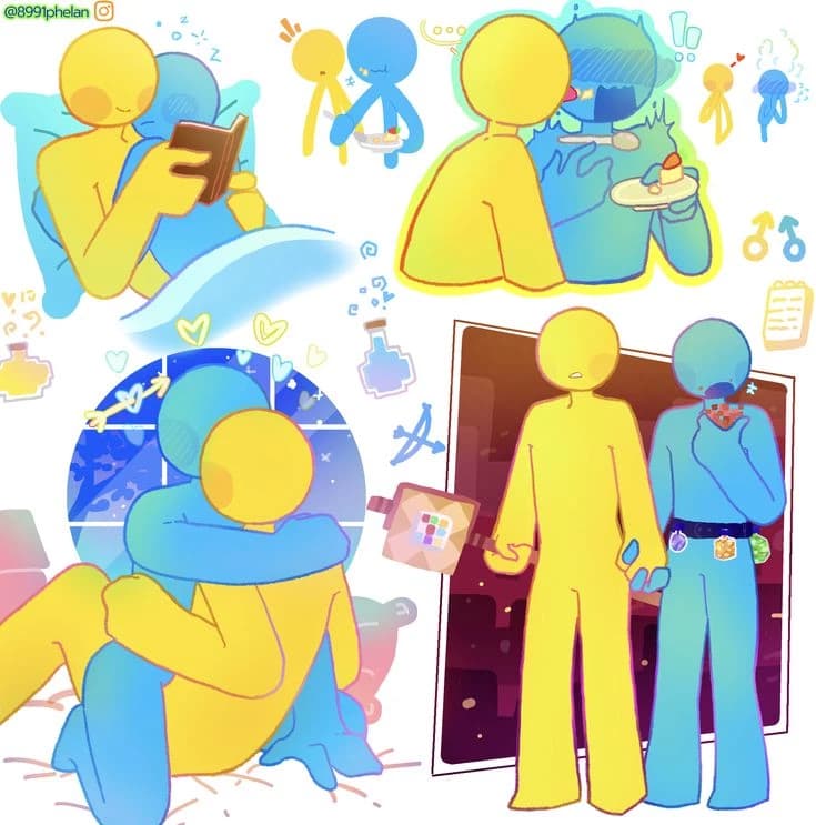 💛🔨 Yellow x blue 💙🍒 thumbnail