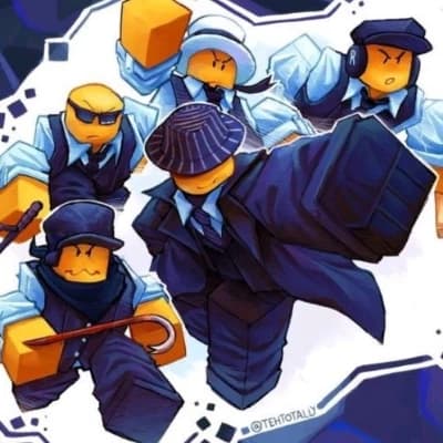 Mafioso and his underlings thumbnail