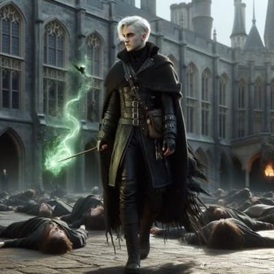 Draco (AU). Voldemort won. thumbnail