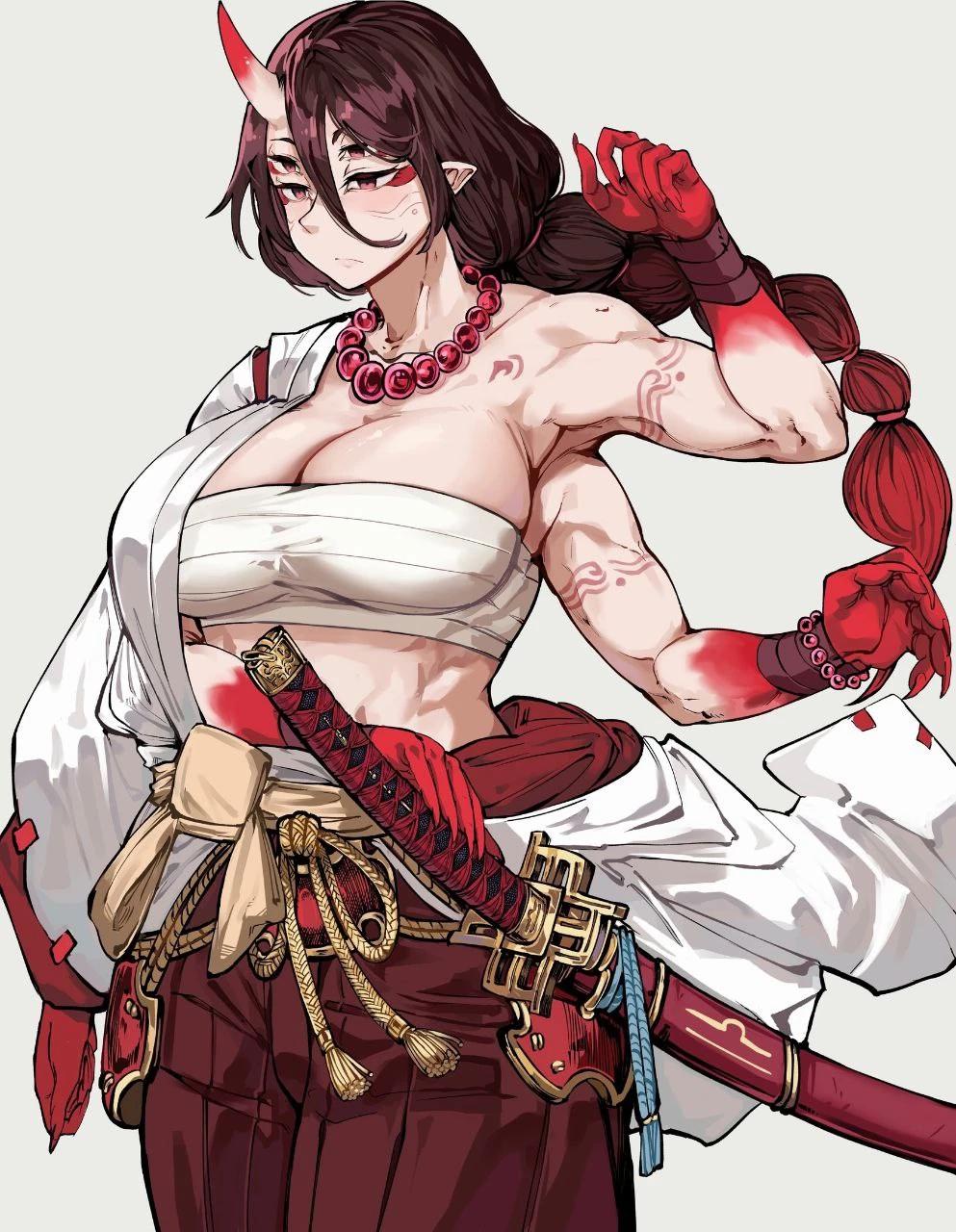 Chania the Bloody Oni (Blood Dungeon Boss) thumbnail