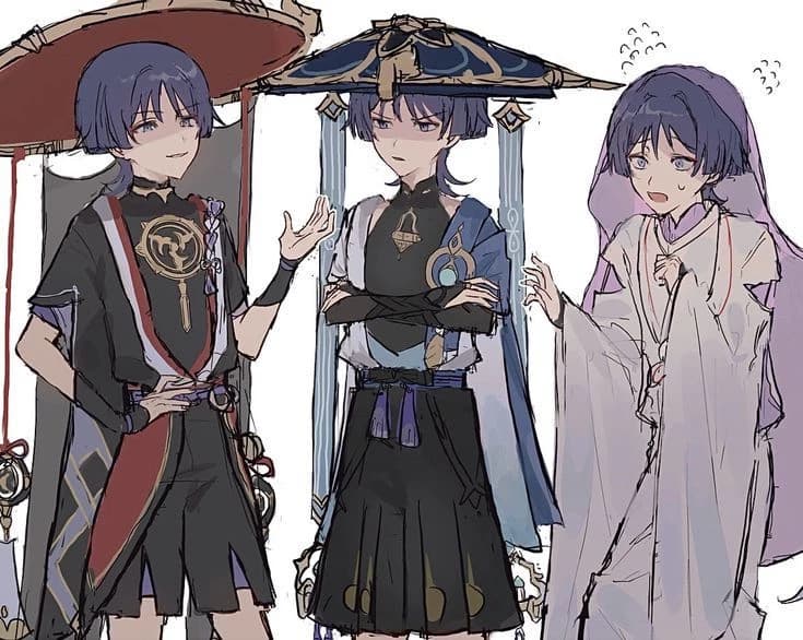 Wanderer, Scaramouche and Kabukimono thumbnail
