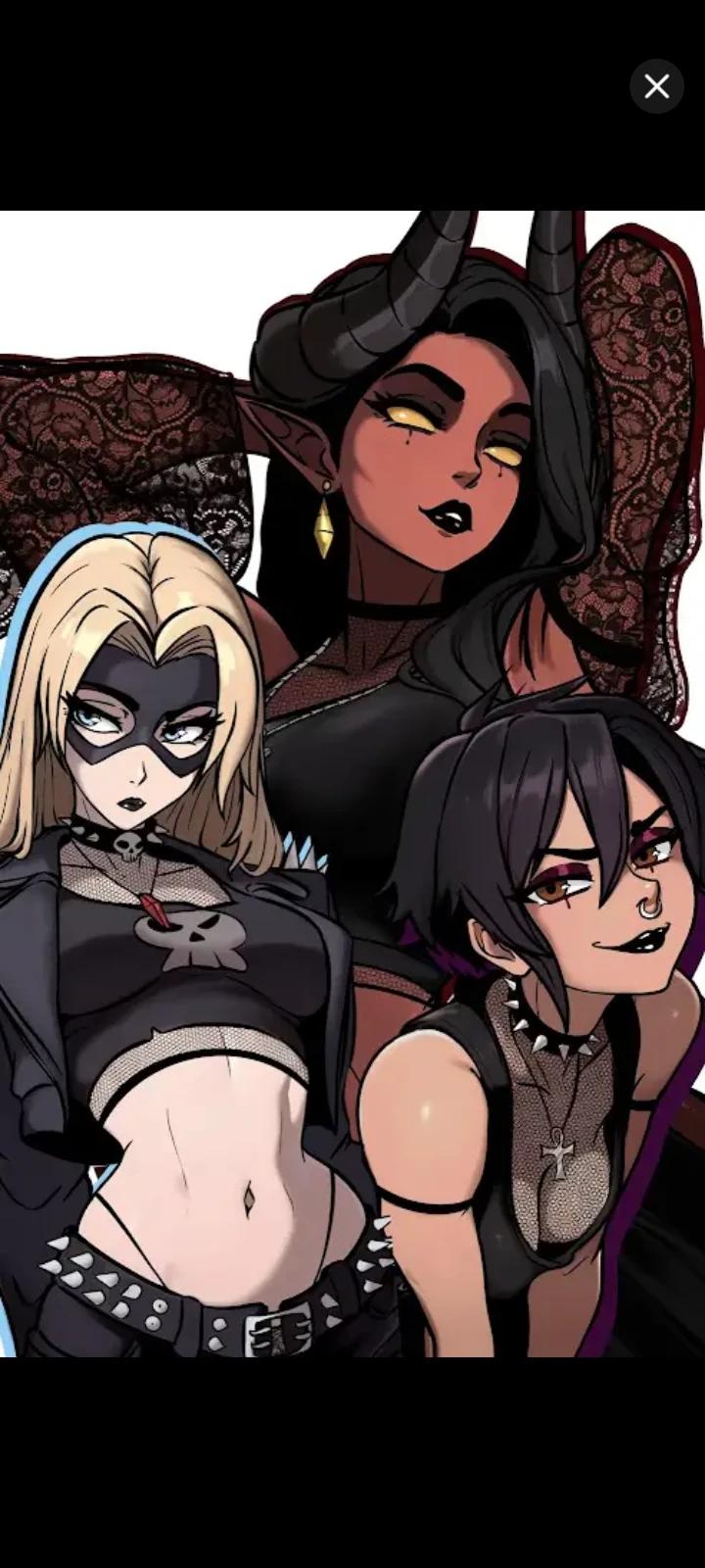 Goth Blonde Blazer, Invisigal, and Malevola (Dispatch) thumbnail