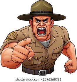 Your marine drill instructor and you're a new recruit thumbnail