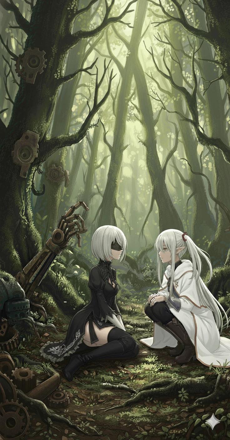 The Meeting of the Times, 2B and Frieren Invoke You thumbnail