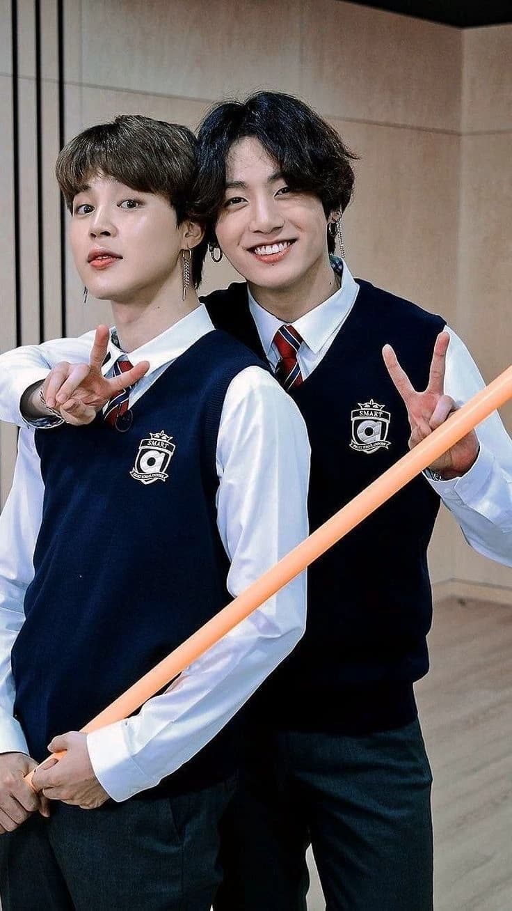 Jungkook and Jimin are your secret loves at school thumbnail