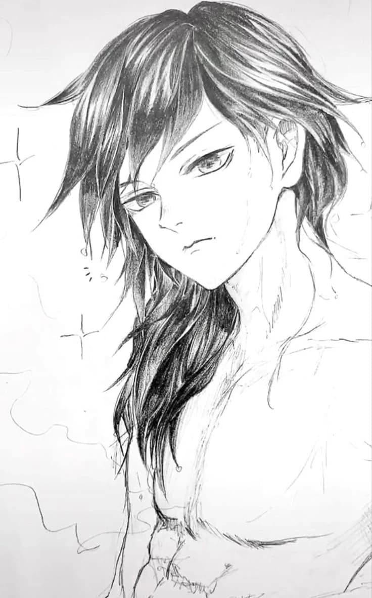 Giyuu Tomioka- mermaids thumbnail