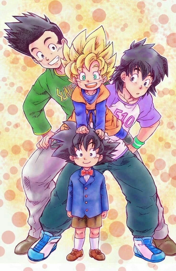 Boruto and Trunks and Jack and Joker and Goten and Max and Jose and Mark and Thiago and John thumbnail