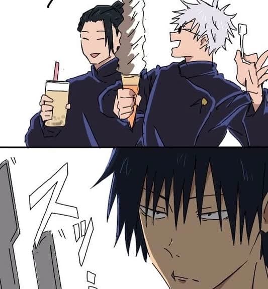 Her husbands Toji, Gojo and Geto thumbnail