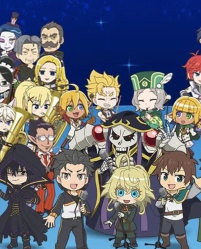 Isekai Quartet: reaction thumbnail