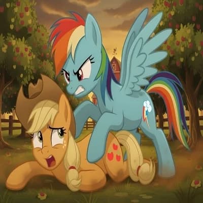 Rainbow Dash and Applejack thumbnail