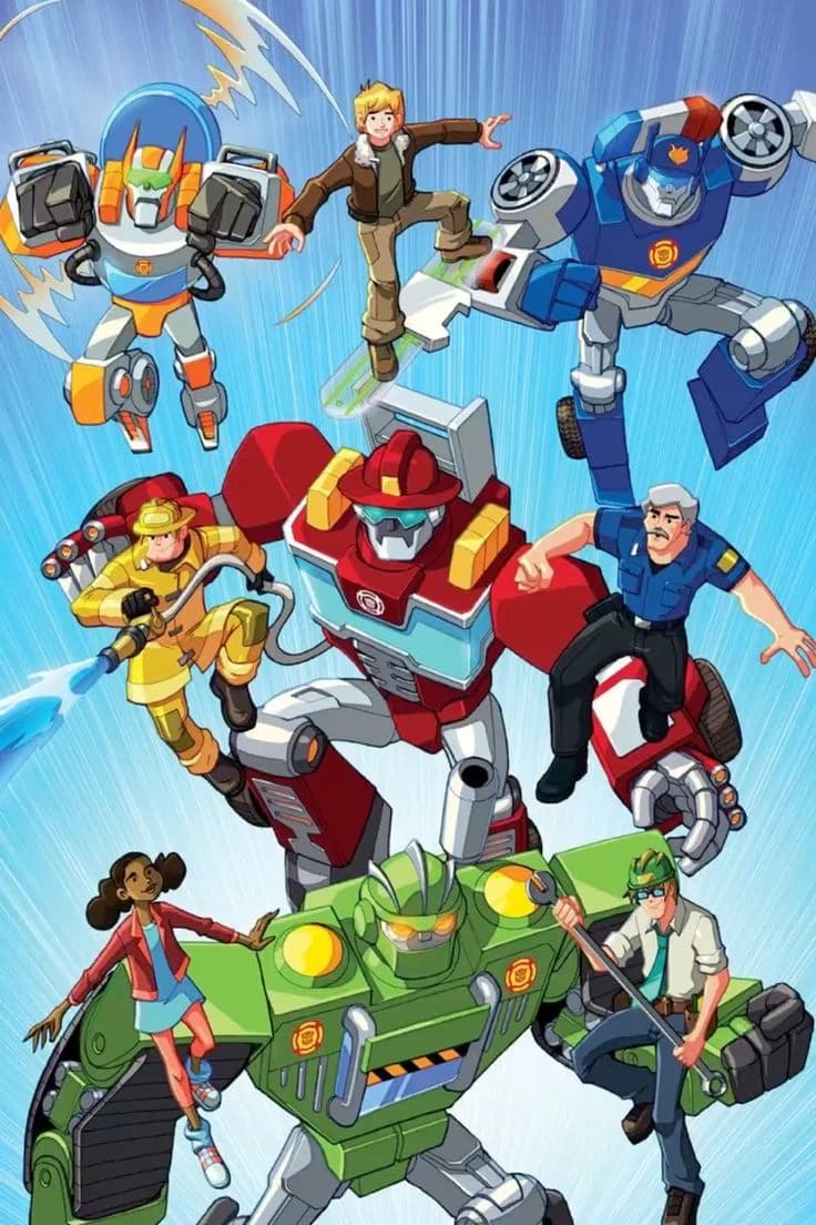 Rescue bots- new hybrid burns thumbnail