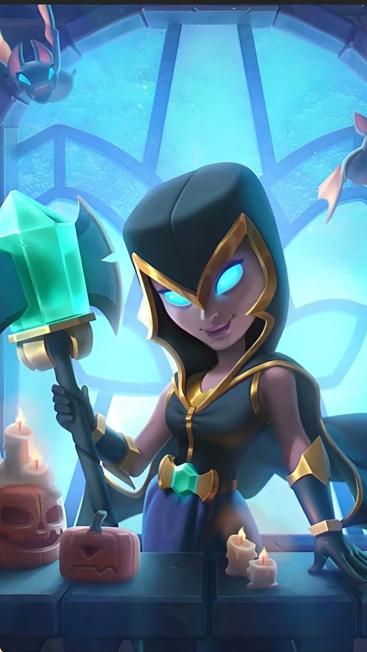 Night 🪄 Witch ( Clash Royale RP ) thumbnail