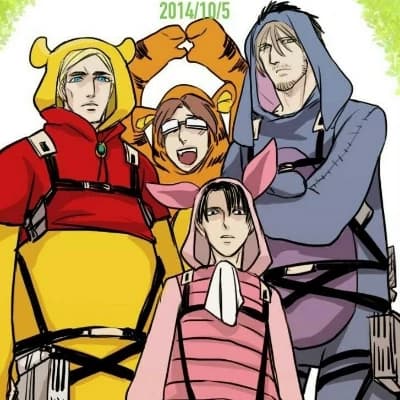 Hange, Mike, Levi ve Erwin thumbnail