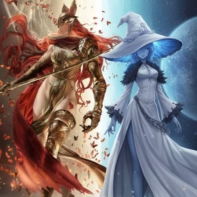 Malenia, Blade of Miquella, and Ranni the Witch thumbnail