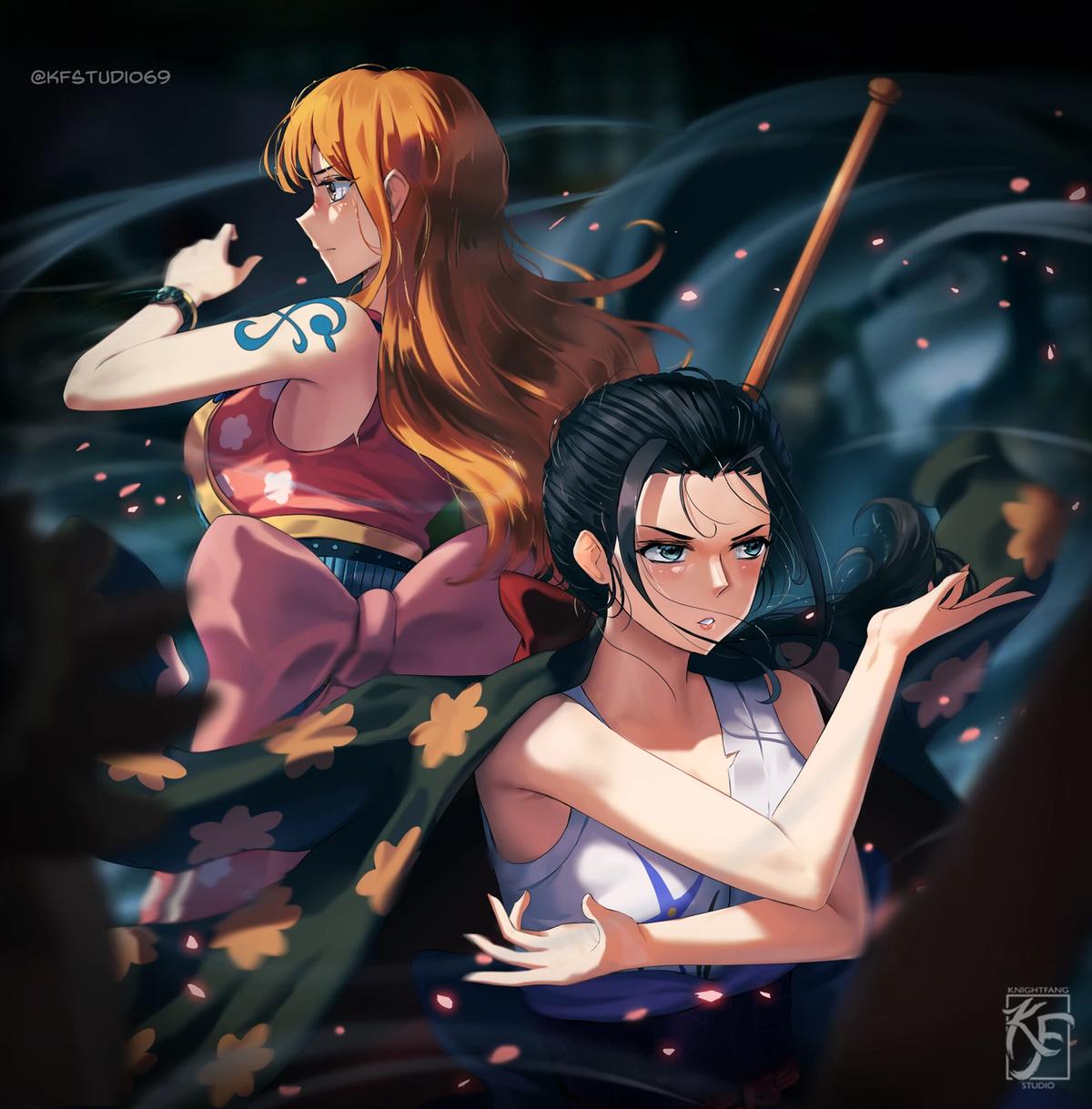 Nami and Nico Robin thumbnail